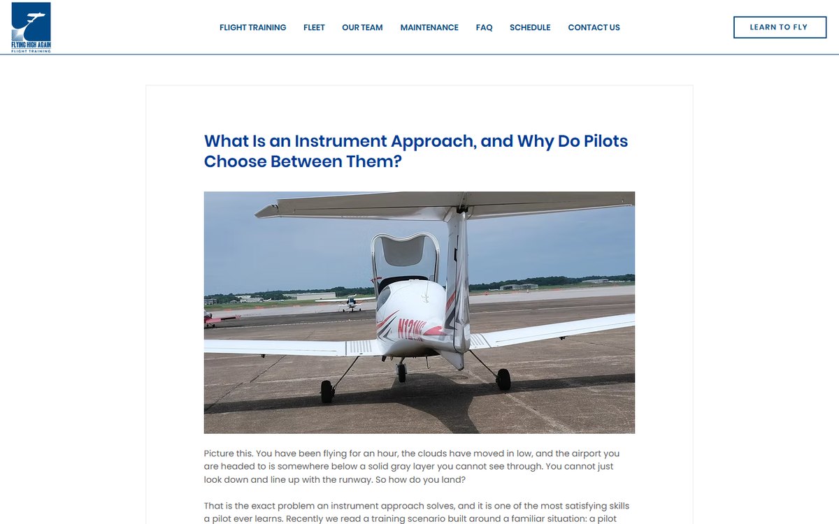 Another Flying High Again post, published on its two day schedule