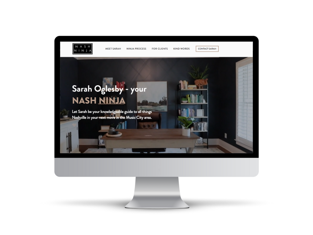 Nash Ninja website on a desktop screen