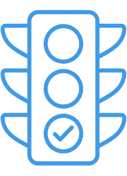 Traffic light illustration